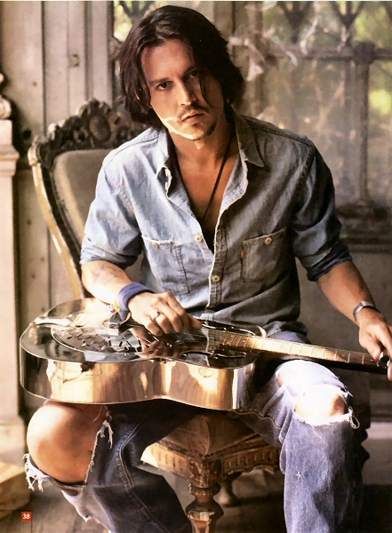 Every so often, we just like to mention Johnny Depp. Why?